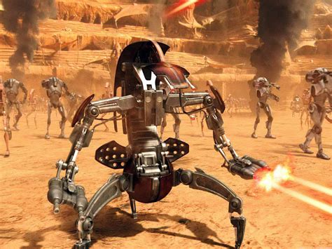 clone watching droideka gif|animated star wars droids.